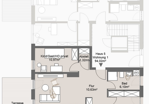 Erdgeschosswohnun Whg. 1