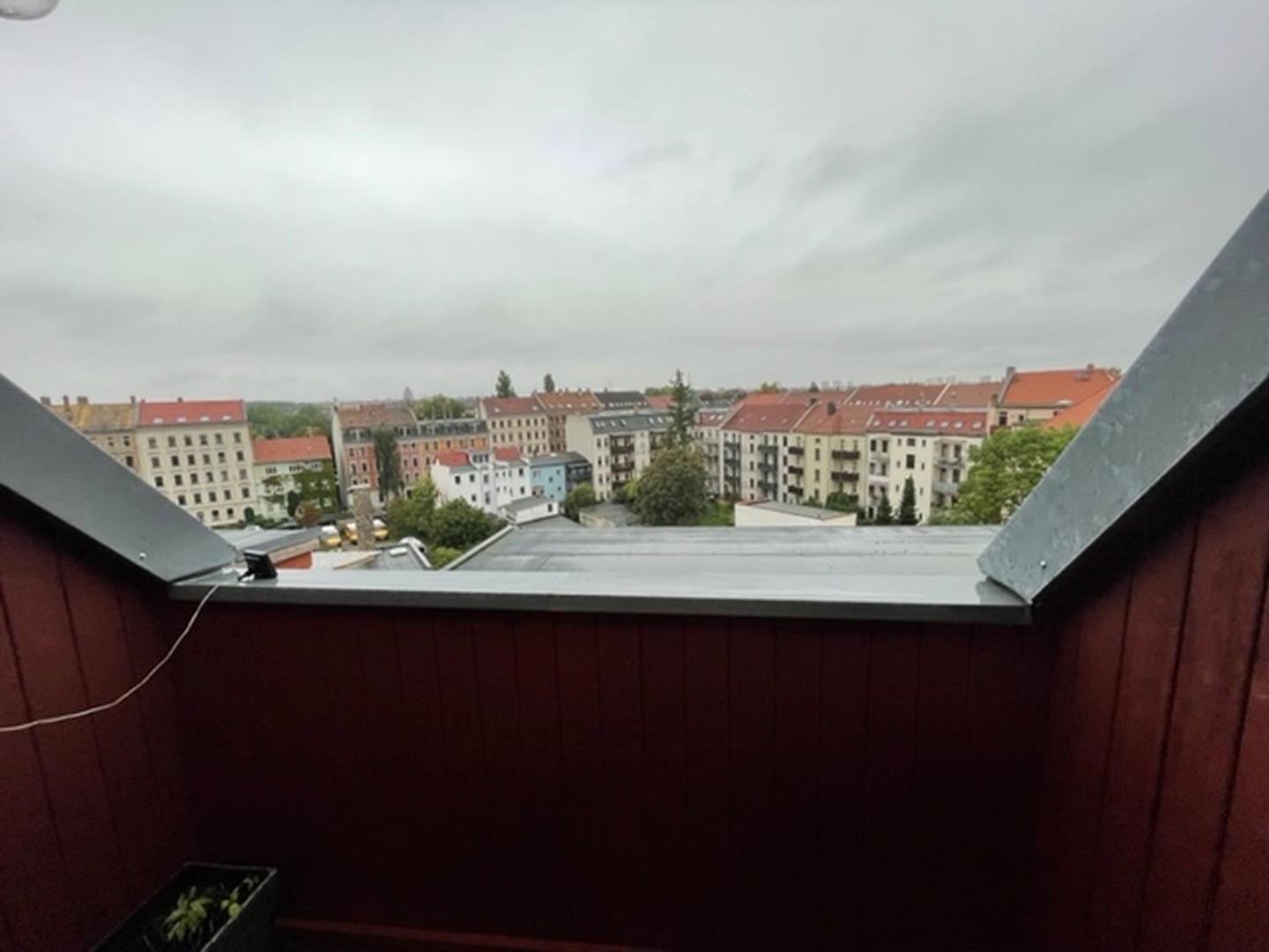 Balkon im oberen Bereich