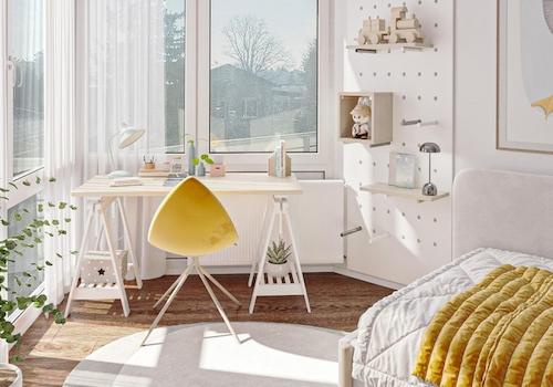 Erkerzimmer KI-generiert