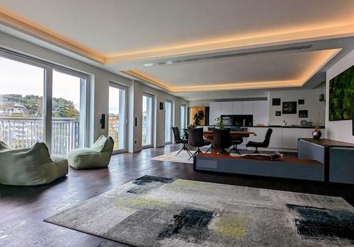 Wohn/Esszimmer mit Küche