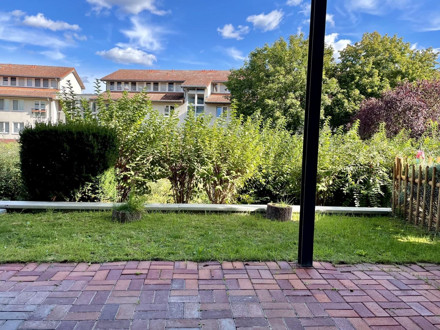 Blick von der Terrasse 