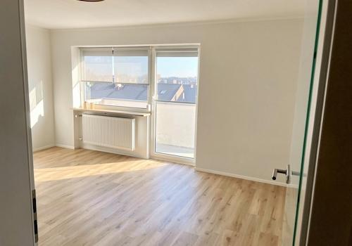 Blick vom Flur ins Studio