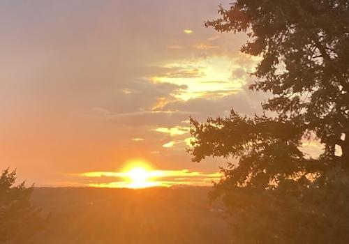 Sonnenuntergang Westseite