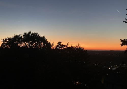 Sonnenuntergang Westseite