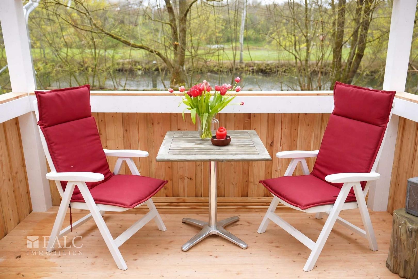 Veranda Ausblick