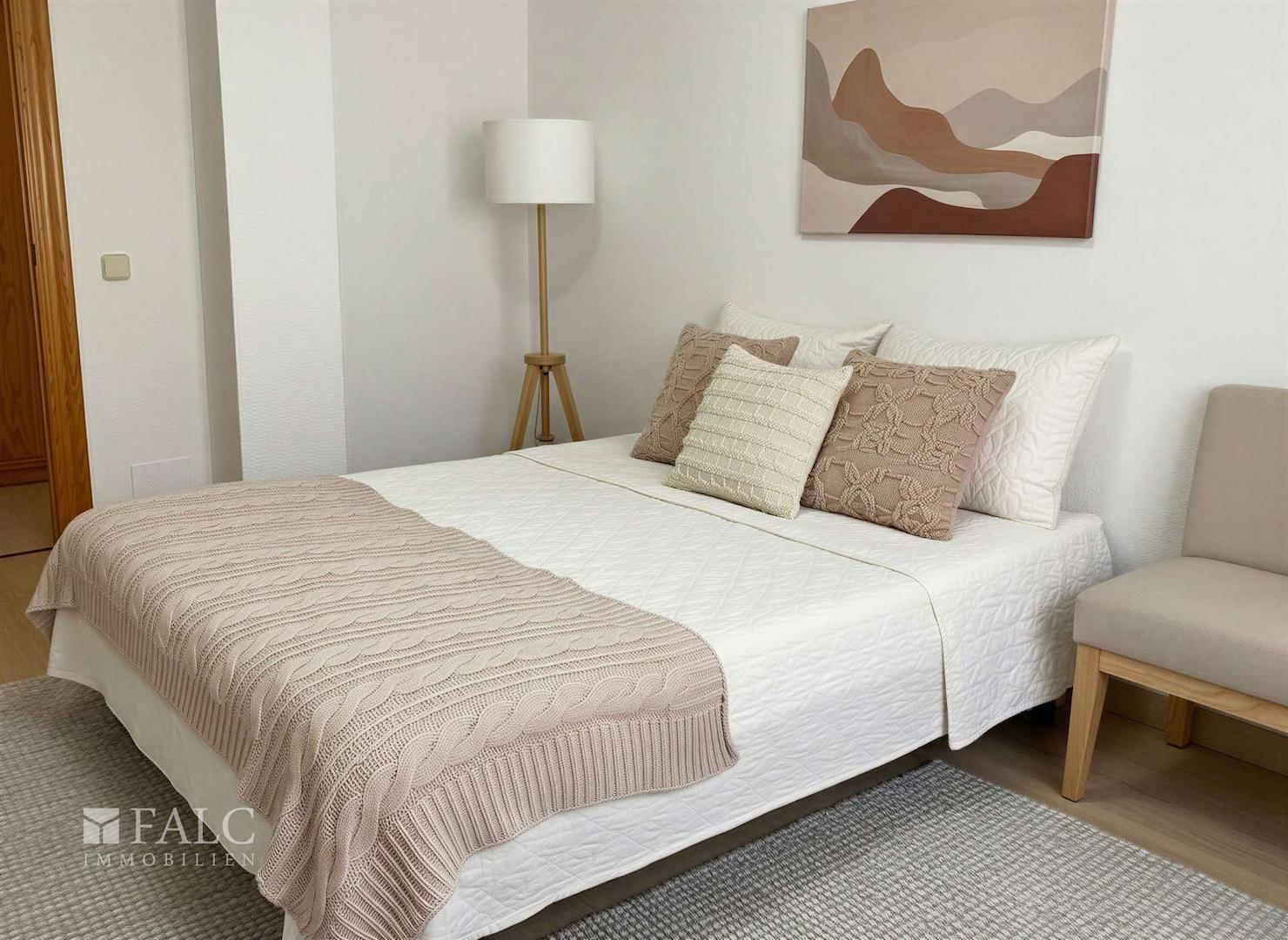 Schlafzimmer - Einrichtungsidee nach KI