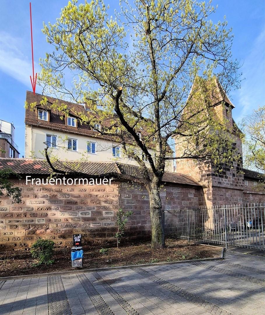 Blick auf das Gebäude