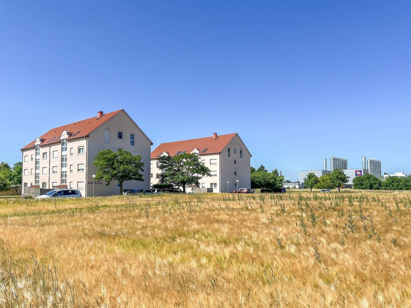 Direkt am Feld gelegen