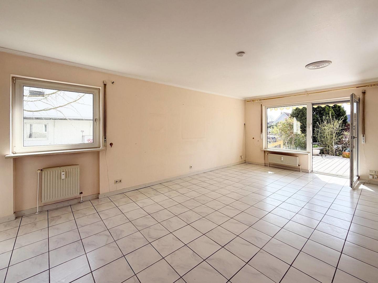 Wohnbereich mit abteilbarem Zimmer