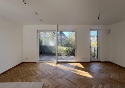 Wohnen Blick zur Terrasse