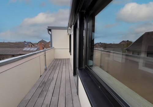 Blick von der Dachterasse