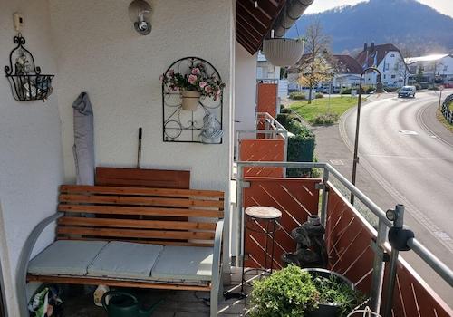 Hohen Neuffen Blick vom Balkon