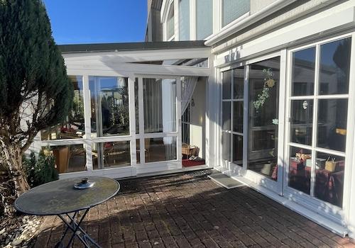 Terasse mit Blick WiGarten