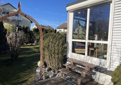 Umlaufender toller Garten