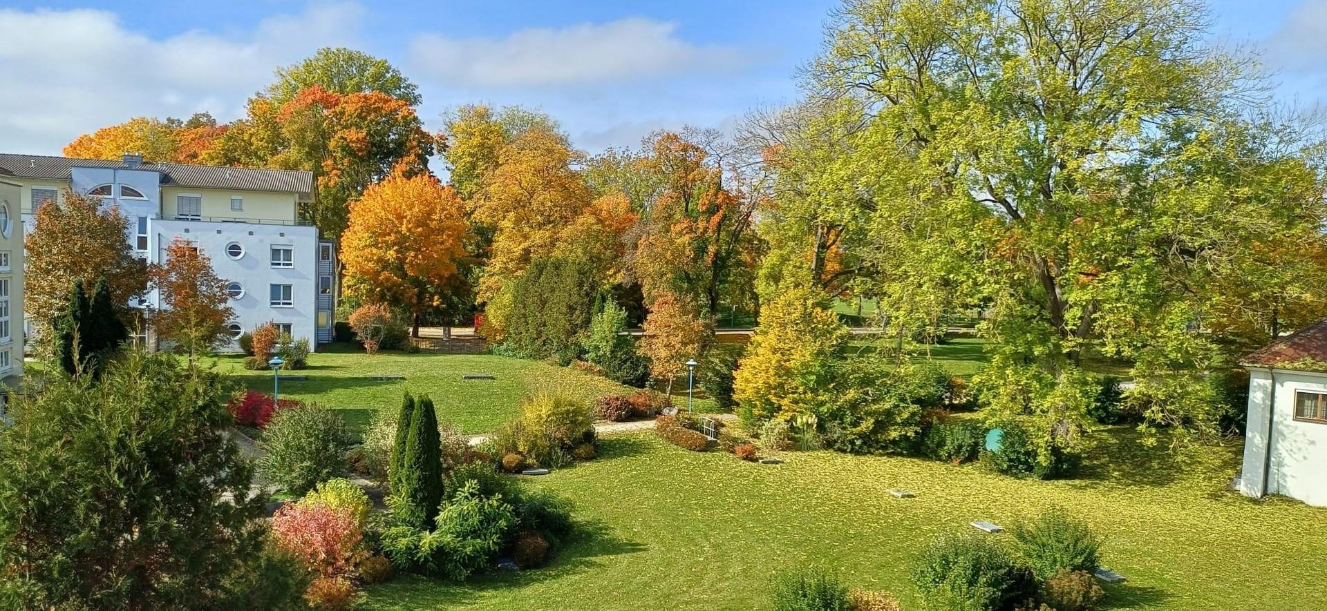Blick vom Balkon
