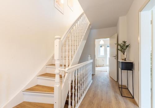 Restauriertes Treppenhaus