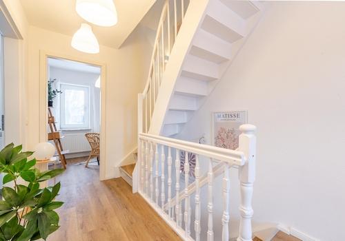 Restauriertes Treppenhaus