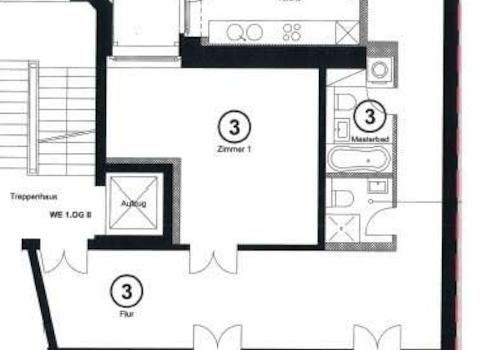 Grundriss WE3