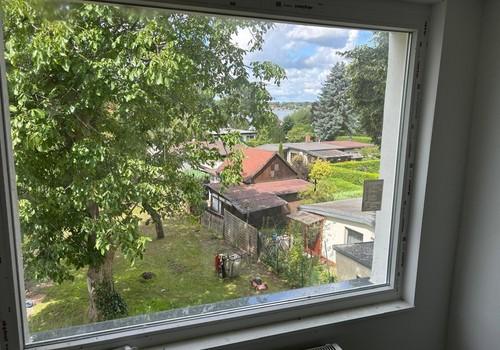 Blick zum See von Küche