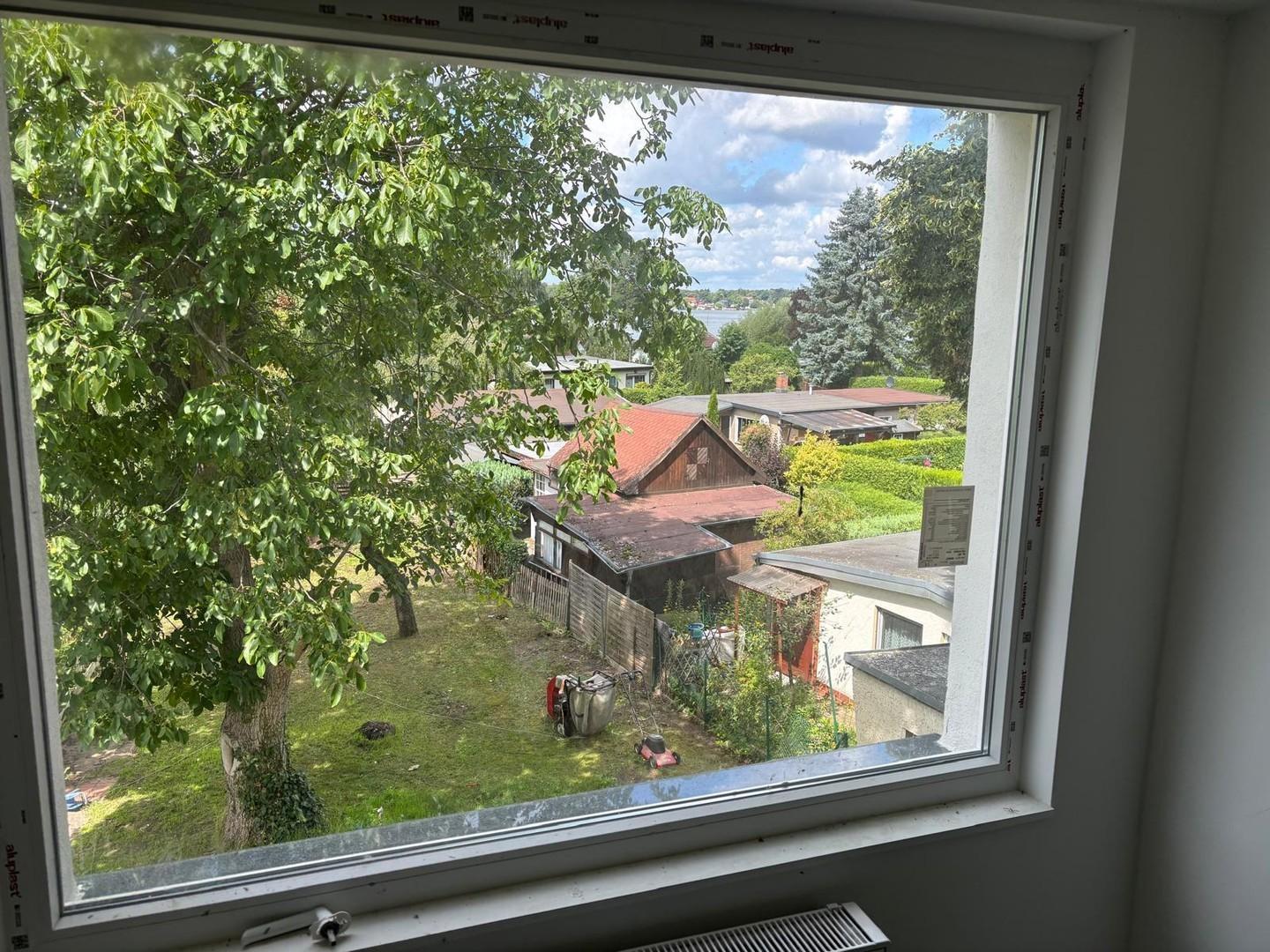 Blick zum See von Küche