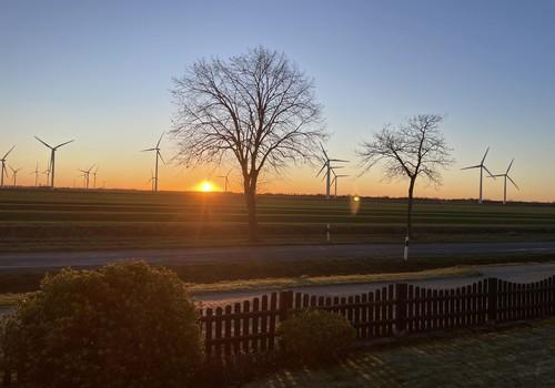 Sonnenaufgang Frontseite