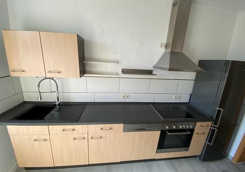 Voll ausgestattete Küche