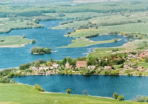 Vogelperspektive auf Wanzka