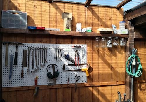 Innenansicht Werkstatt