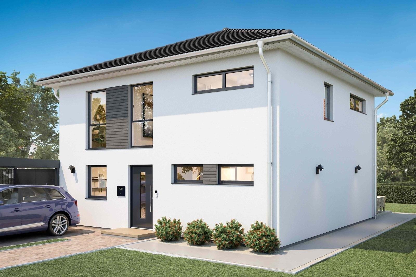 Gestaltungsvorschlag Hauseingangsseite