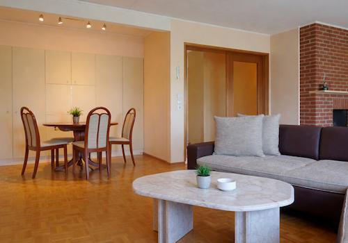 heller Wohn- und Essbereich