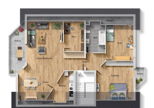 Dachgeschossetage - Kapitalanlage