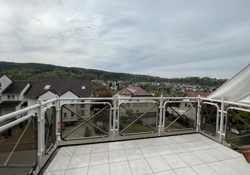 Aussicht großer Balkon