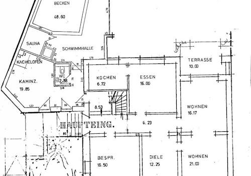 Grundriss Erdgeschoss