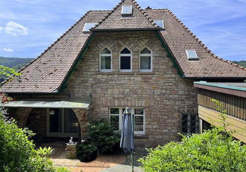 Villa - Gartenansicht