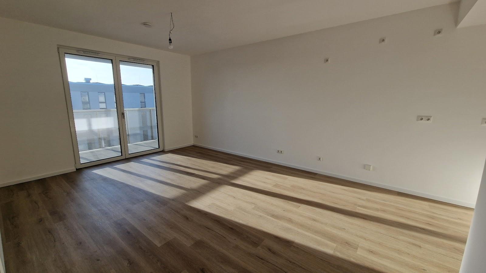 offener Wohn- und Küchenbereich