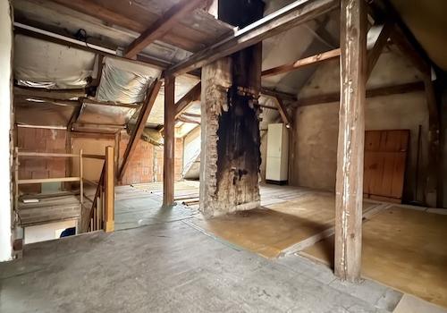 teils ausgebautes Dachgeschoss