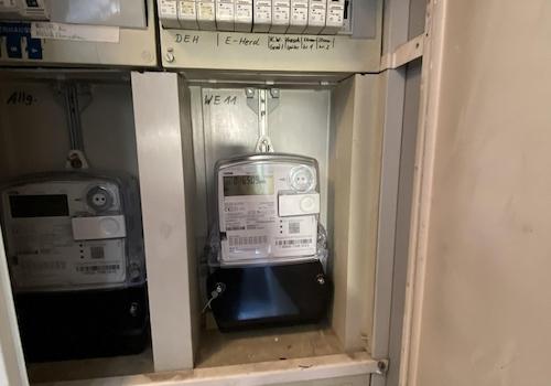 Stromzähler mit Absicherung