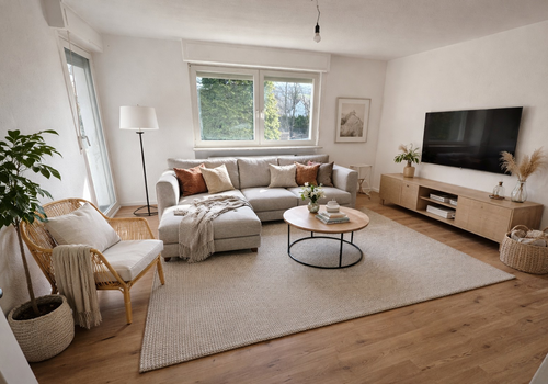 Wohnbeispiel Wohnzimmer