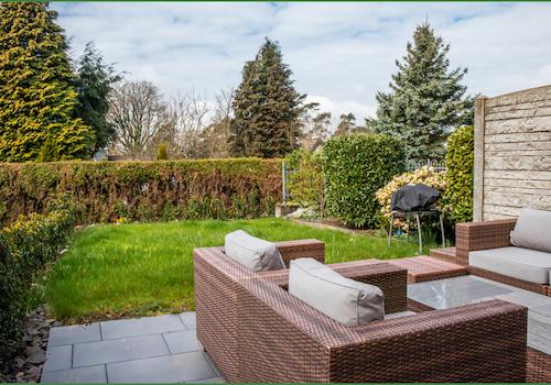 West-Terrasse mt elektrischer Markise