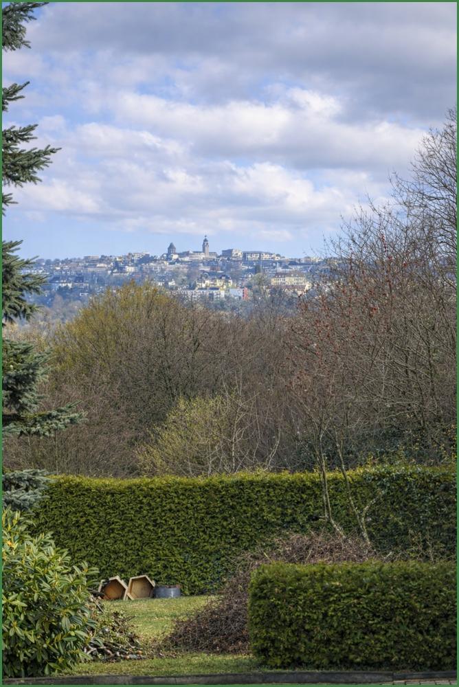 Aussicht auf dem Weg nach Hause