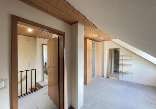 Zimmer im Dachgeschoss