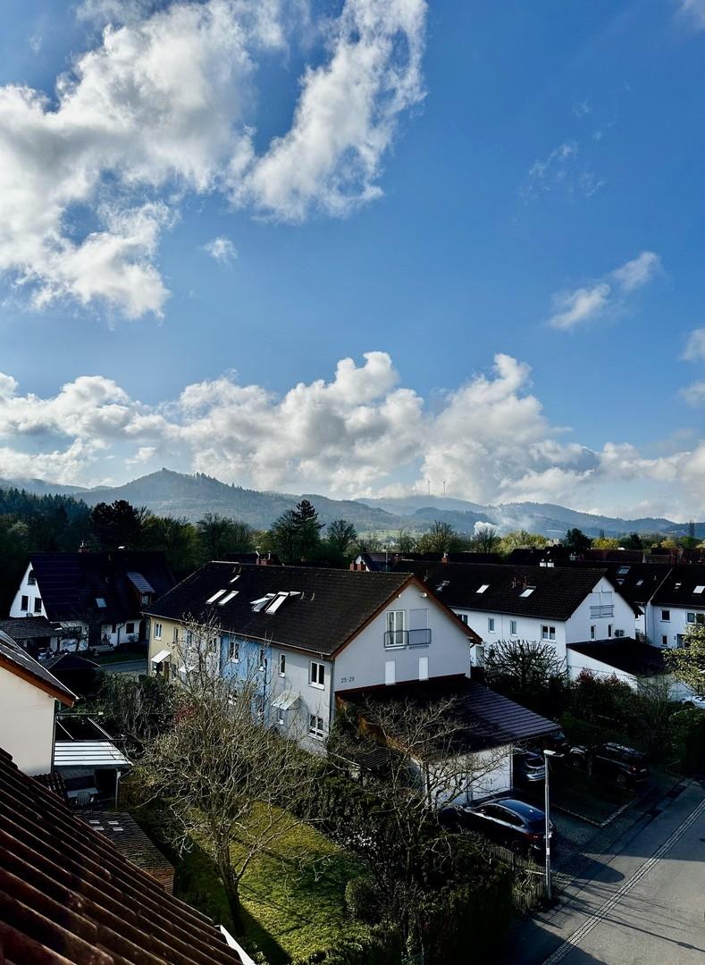 Blick vom Gästezimmer