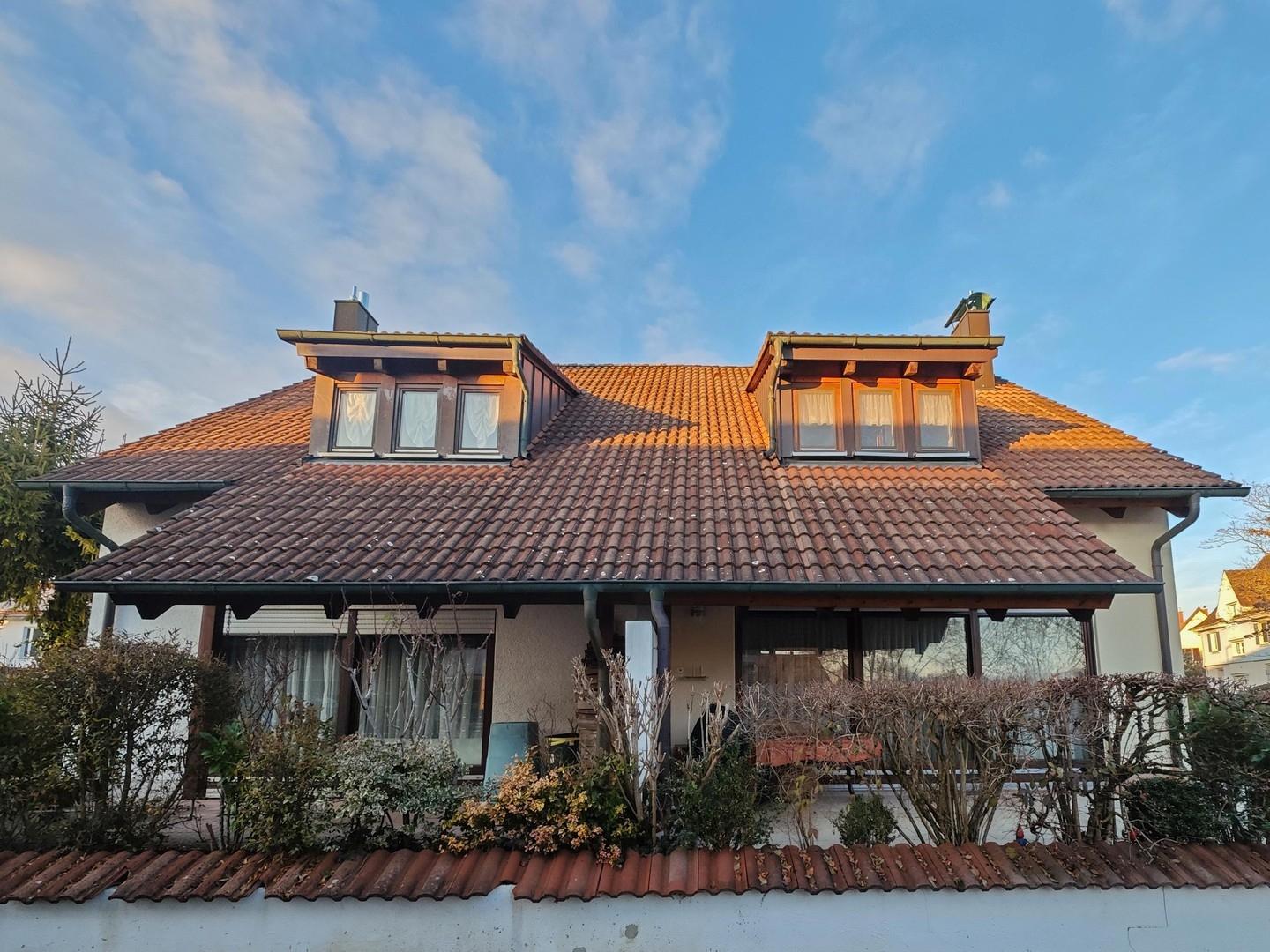 Außenansicht Doppelhaus