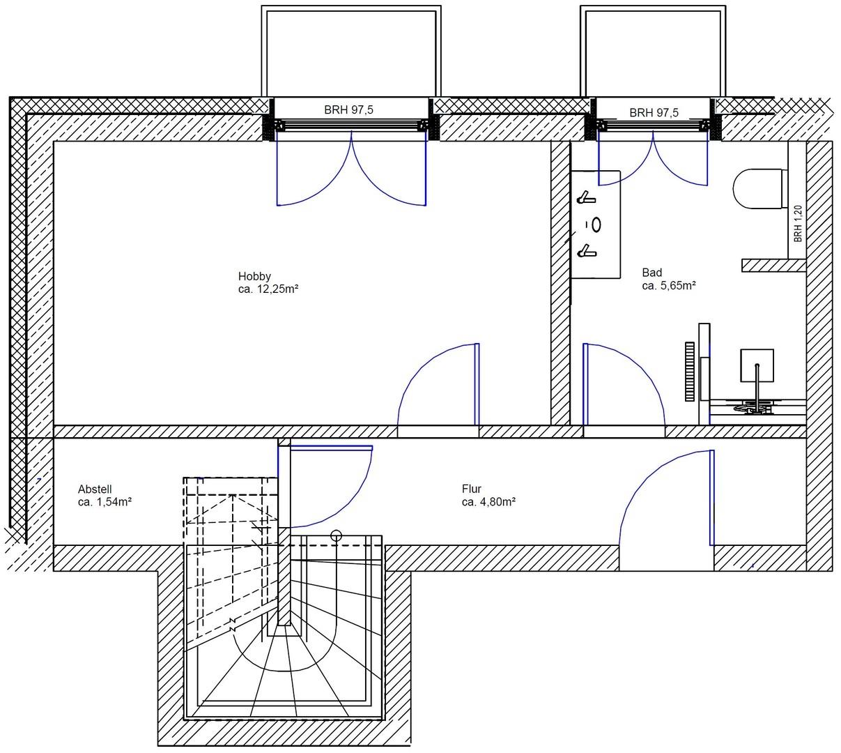Grundriss WHG 4 - Souterrain