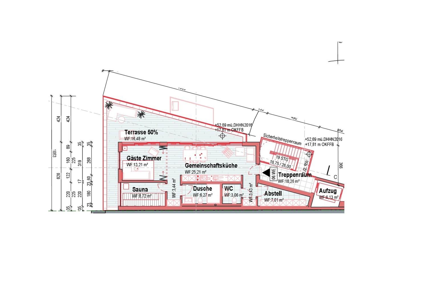 Grundriss Dachgeschoss