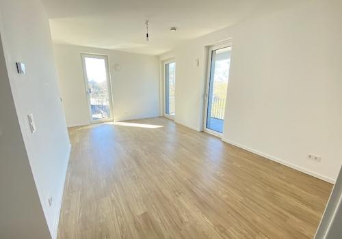 Offener Wohn- und Küchenbereich