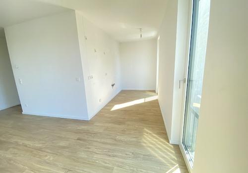 Offener Wohn- und Küchenbereich