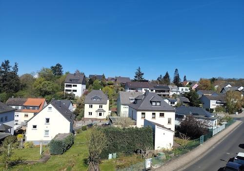 Aussicht straßenseitig