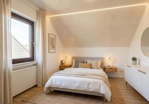 Schlafzimmer-Wohnbeispiel