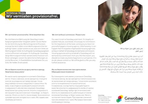 Wir vermieten Provisionsfrei